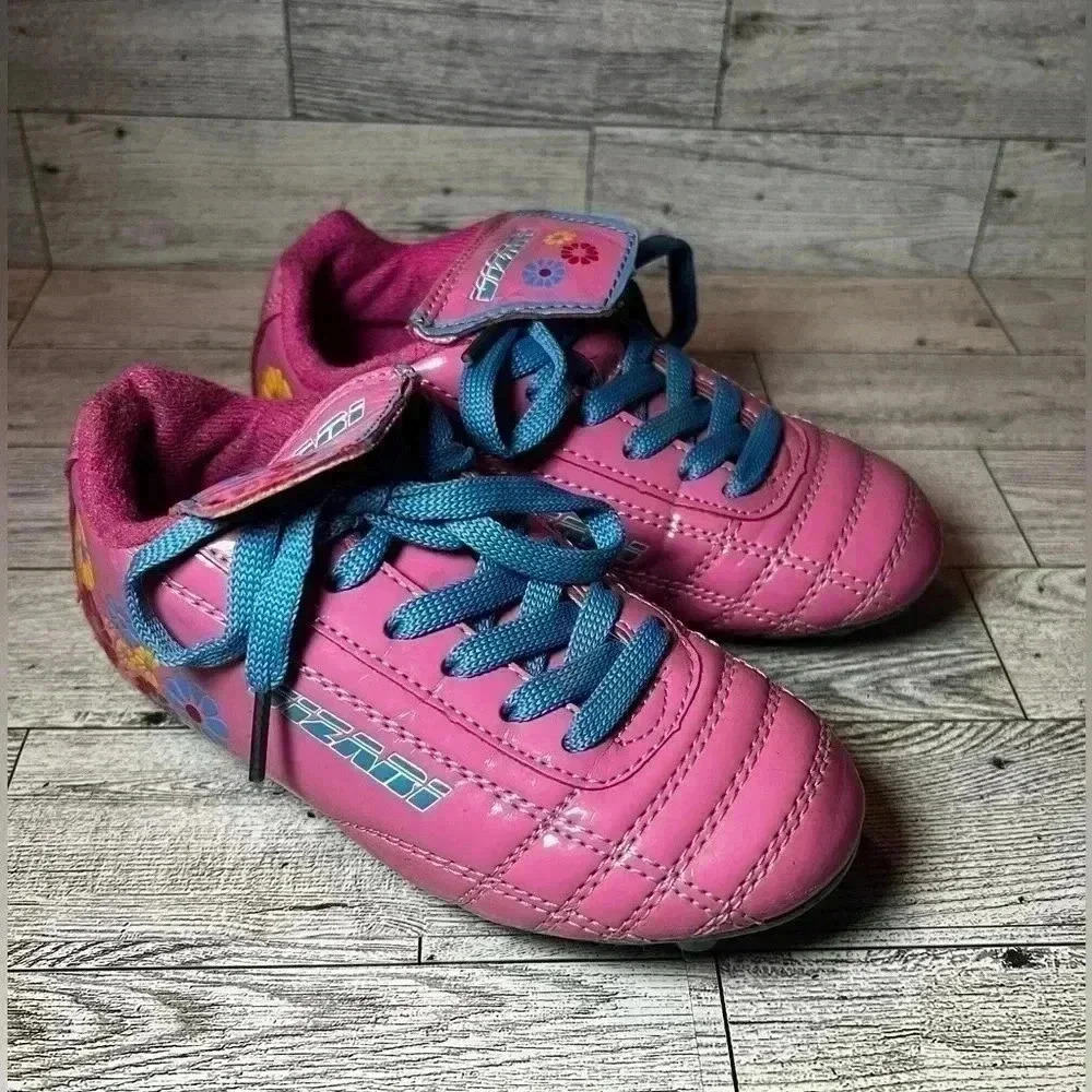 Pink Vizari Girl Cleats -kids size 9